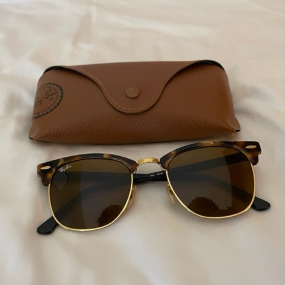 Ray-Ban Tortoise Clubmaster Sunglasses